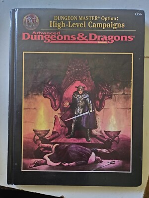 2.5 High Level Campaigns RPG Advanced Dungeons and & Dragons ad&d d&d 2.5 