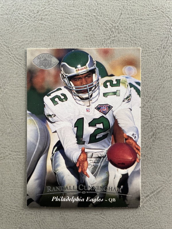 1995 Upper Deck Electric Silver Randall Cunningham 90 Nr. Mt.-Mt. Ungraded. Used