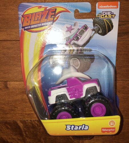 Blaze and the Monster Machines Starla Druckguss Spielzeug Fahrzeug Neu - Bild 1 von 4