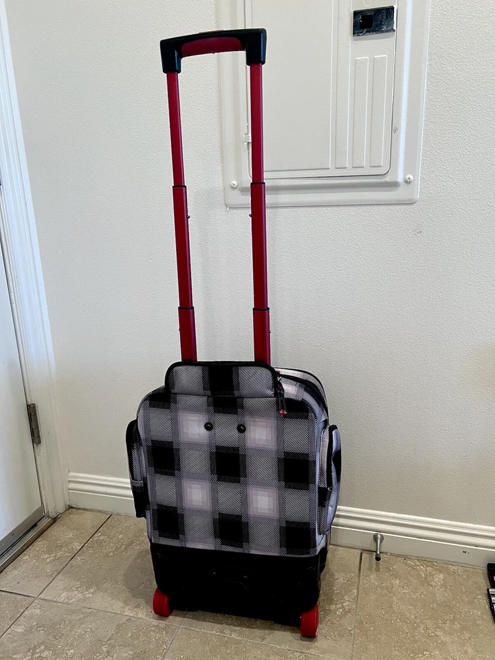 BOLSA DE TRANSPORTE CON RUEDAS A CUADROS SISTEMA BURTON IXION 18” X 13” X 8” Foto 4 de 4