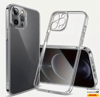 Handyhülle transparent für iPhone 16 & Iphone 15 plus pro pro max Case Schutz