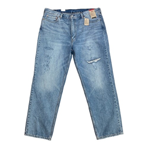 良色　levi's 550 USA製　W36 L30 554 90s 00s Levi's 550 Relaxed fit Straight leg blue jeans Men's 1996 Vintage