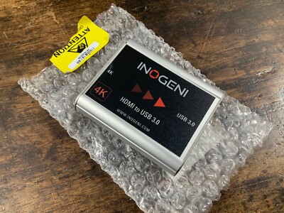 INOGENI HDMI TO USB 4K CAPTURE CARD Model 4K2USB3