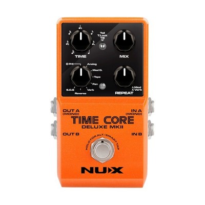 NUX Time Core Deluxe MKII   Delay Pedal   7 Modi   Gitarreneffekt   Effektpedal