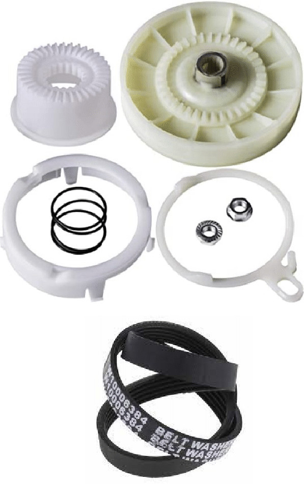 Washer Pulley Clutch Kit W10721967 For Whirlpool W10006356 AP4514410 PS2579377
