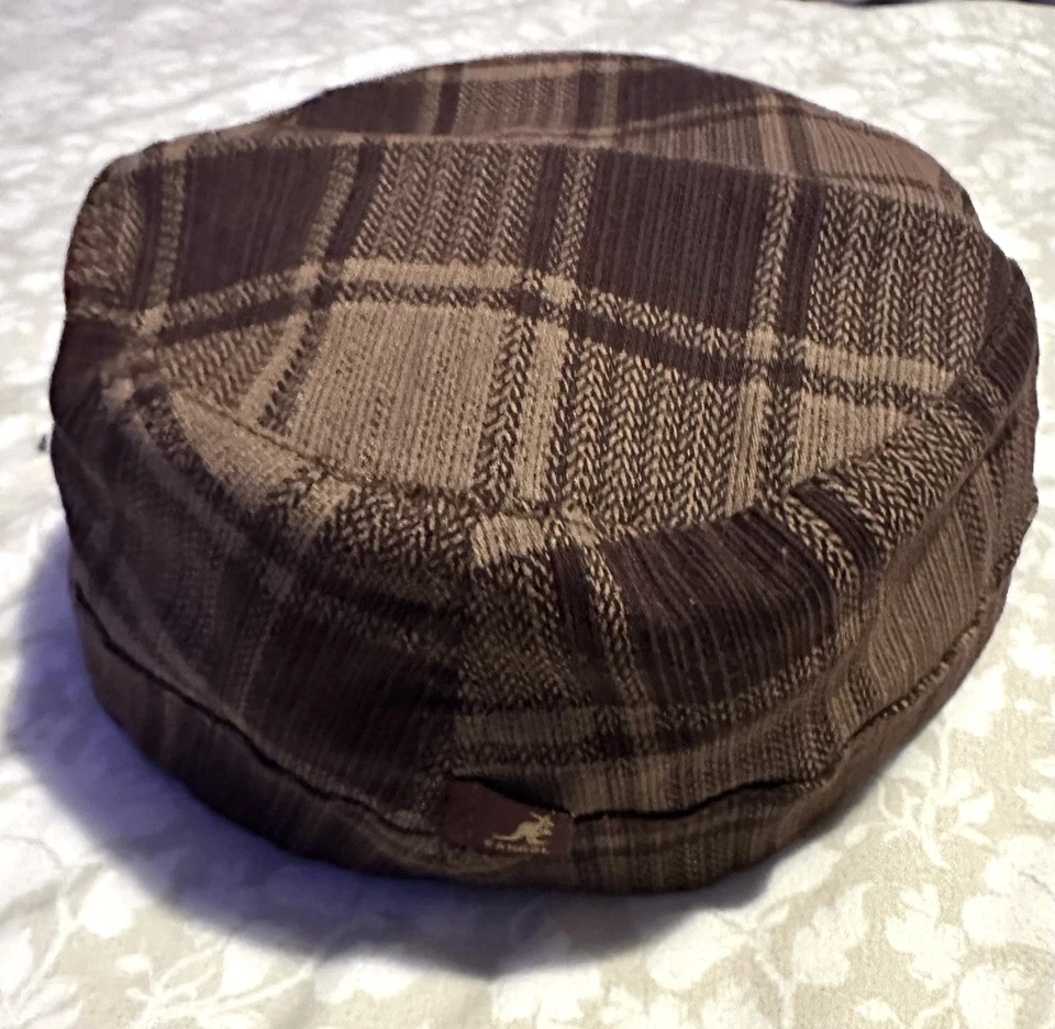 Gorra unisex Kangol Herringbone Check Flexfit Army L/XL Foto 4 de 4