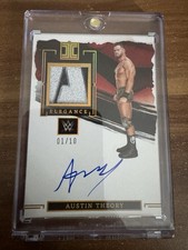 Austin Theory 1/10 - Panini Impeccable 2023 WWE - Elegance Gold