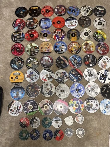 New ListingPs1 PS2 Xbox Gamecube Psp Wii Game Discs Only - Lot  Untested Sold AS IS