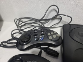 SEGA Genesis Model 2 &ndash; Cleaned & Tested w/ 2 Controllers & Cables Works!