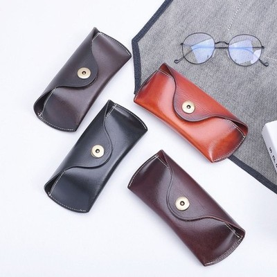 Brillen Jeans Gürtel Schutzhülle Augenbrille Tasche Brillen etui Echtes Leder