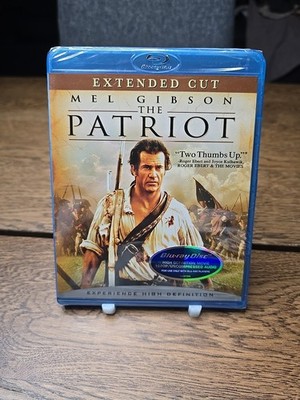 The Patriot Blu-ray 2000 Extended Cut Mel Gibson New Sealed