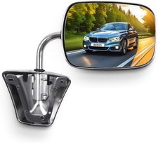 Side Mirror Fit for Chevy for GMC Truck Mirror Stainless Steel Manual Folding Si