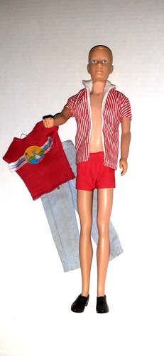 Vintage Mattel 1962 Painted Blonde Hair Ken Doll