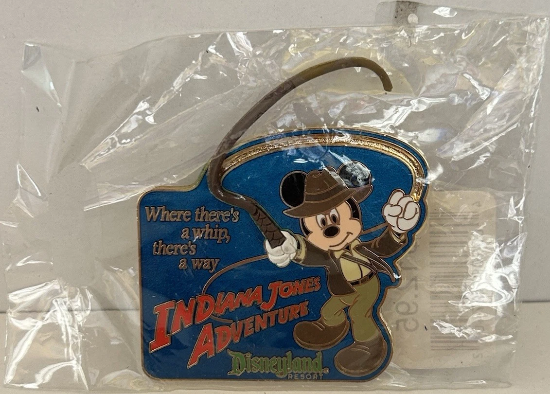 Disney Indiana Jones Pin Indiana Disney Attraction & Ride Pins