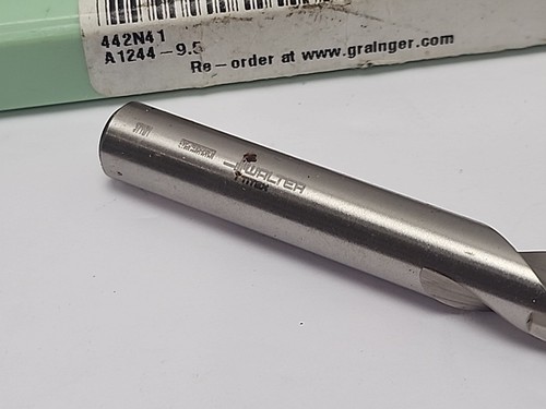 Walter Titex Jobber Lunghezza Trapano 9,50 mm Punta 81,00 mm Flauto Lg A1244-9,5 - Foto 9 di 10