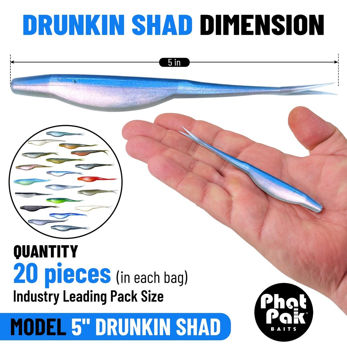 Zoom Super Fluke Style Soft Jerkbait 5