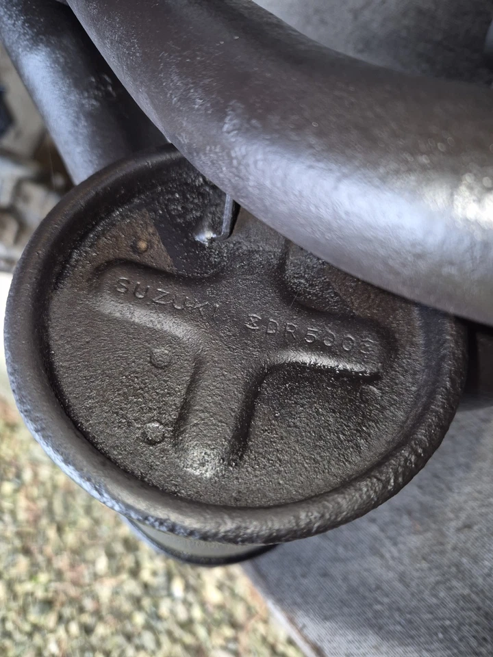 Suzuki Dr500 Sp500 Exhaust System Muffler Complete - Image 4 of 4