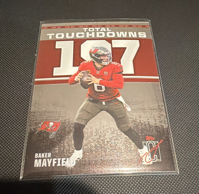 Topps 2025 Signature Class Zone Out Total Touchdowns ZO-20 Baker Mayfield