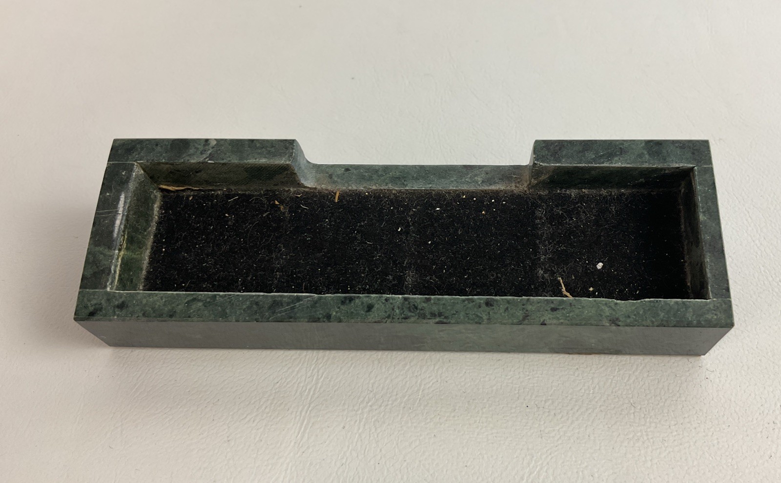 Vintage marble block calendar date month Day