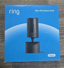 New Ring Pan-Tilt Indoor Cam doorbell camera W/10 Ft Cord