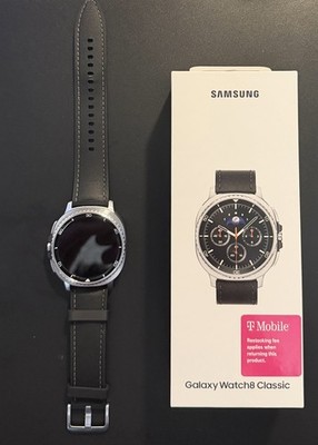 Galaxy Watch8 Classic 46mm BT Stainless Steel - Black(2025) GPS/Wi-Fi (SM-L505U)