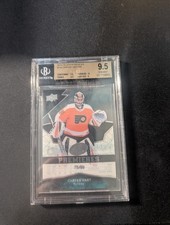 2018-19 UPPER DECK ICE #144 CARTER HART PREMIERES RC ROOKIE /99 BGS 9.5