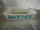 Vintage Pyrex Amish Butterprint Turquoise 0503 1.5 qt Casserole Dish - No Lid
