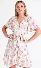 Tokito Floral Mini Dress Size AU 10 US 6 New Beautiful Detail rrp $109.95