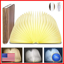 Anwick Lamp Book Large Size Folding Mood Light Novelty Led Night Light Usb