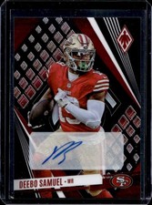 2023 Panini Phoenix Deebo Samuel Auto Black SP VAR #/5 49ers