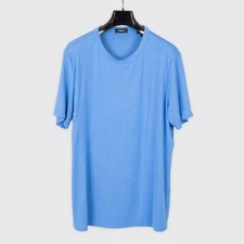 Theory Size XL Essential Tee Anemone Modal Jersey Powder Blue
