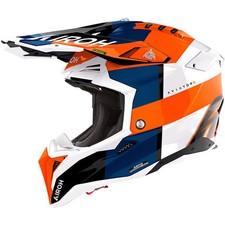 Airoh Motocross-Helm Aviator 3 Monarch - Orange Gloss