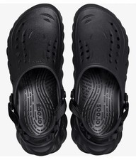 Crocs Echo Clog Black Unisex Men  s Size 7 Womens Size 9 Brand New