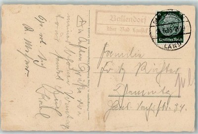 10495697 - 7231 Ballendorf country postmark about Bad Lausick Rosengarten
