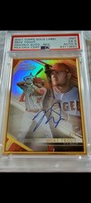 2021 Topps Gold Label Mike Trout Auto 4/5