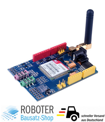 SIM900 Quad-band GSM/GPRS Mobilfunk Shield für Arduino UNO Mega2560 R3