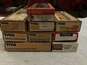 Tyco Train Cars