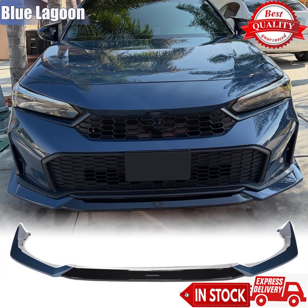 For Honda Civic 11th 2025UP Yofer Blue Lagoon Pearl Front Bumper