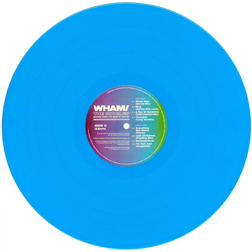 Wham! - The Singles: Echoes From The Edge Of Heaven Blue  (2023 - EU - Original) - Bild 4 von 4