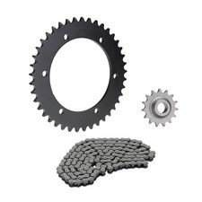 Kettensatz Ritzel 15Z Kettenrad 41Z f. Hercules RX9 / Ultra 80 AC LC RS (6-Loch)