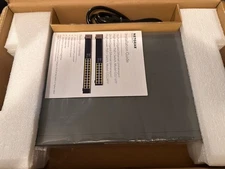 Netgear 24-Port Gigabit Ethernet High-Power PoE+ Unmanaged Switch GS524PP