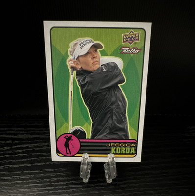 Upper Deck Golf Retro Insert RG-11 Jessica Korda