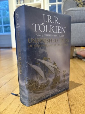 Unfinished Tales of Numenor and Middle-Earth by J. R. R. Tolkien Hardcover New!