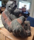 Tony Evans Designs Raku Gorilla Pottery Figure — photo 4