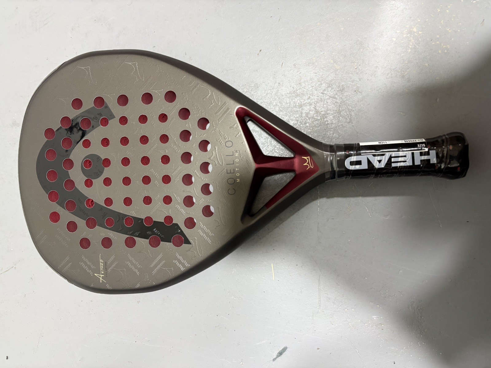 Raquette Padel Head Coello Motion 2026 Neuf avec équilibre optimisé et smash puissant