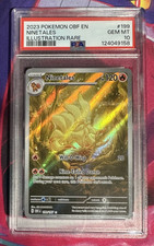 Ninetales 199/197 Obsidian Flames English PSA Graded 10 Pokemon on eBay