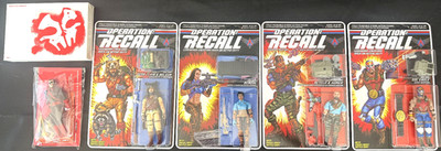 Operation Recall Wave 2 Mortifero / Bear Claw / Retelo / Sol / Bengal GI Joe