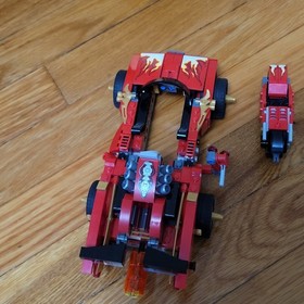 LEGO Ninjago 70727 Kai&rsquo;s X-1 Ninja Charger &ndash; no minifigs, near complete.
