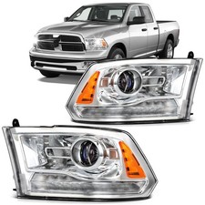 Front For 2009-2018 Dodge Ram 1500 2500 3500 Headlights Projector Leftright