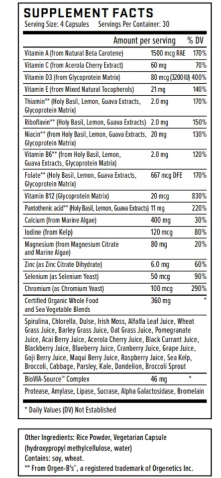 ASEA Source - Multivitamin Complex - BB 06 / 2026 - Image 2 of 4